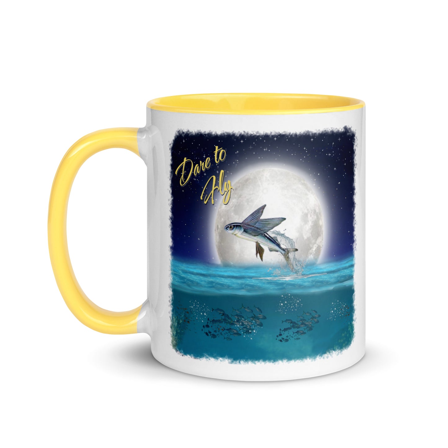 Dare to Fly Color Mug