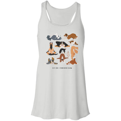 Furever Flow Flowy Racerback Tank