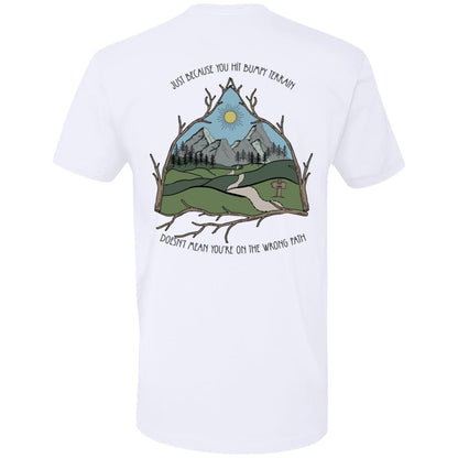 Bumpy Terrain Light Colored Tee