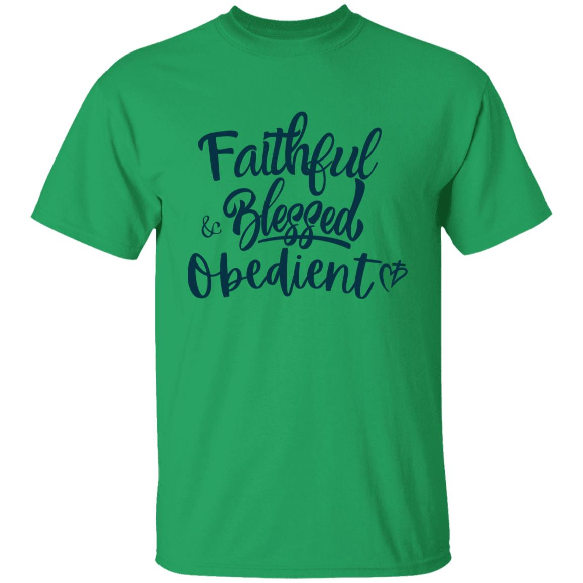 Faithful Blessed + Obedient Youth Tee