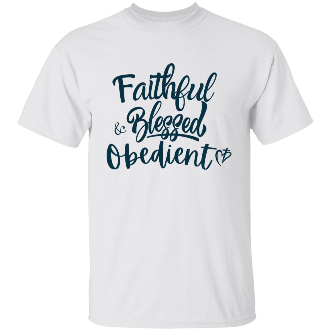 Faithful Blessed + Obedient Youth Tee