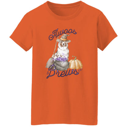 Awoos+Brews Ladies Fit Tee