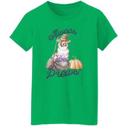 Awoos+Brews Ladies Fit Tee