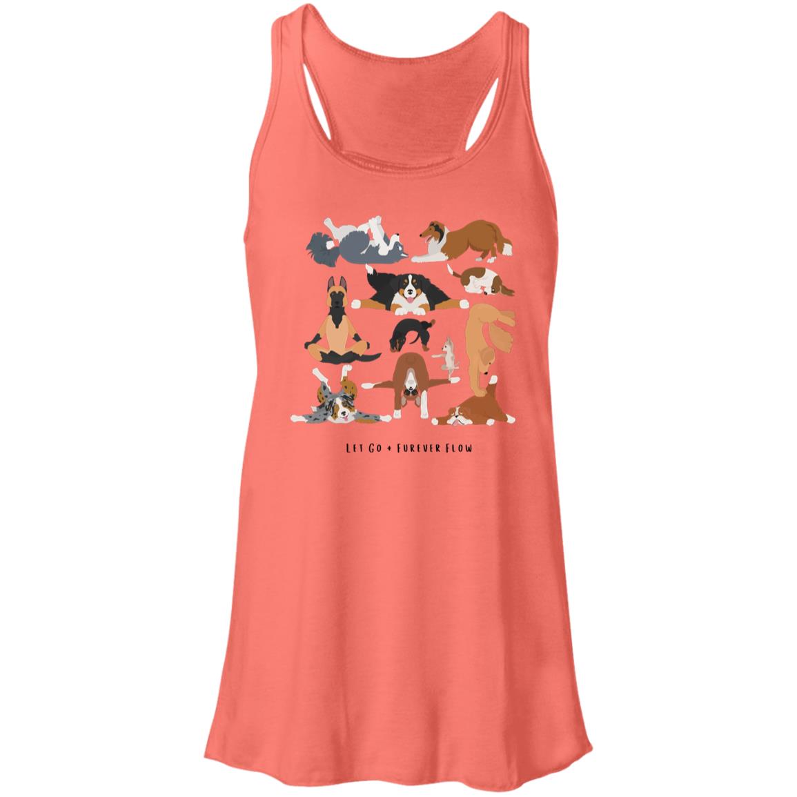 Furever Flow Flowy Racerback Tank