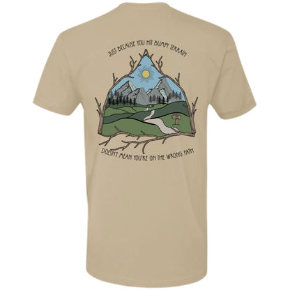 Bumpy Terrain Light Colored Tee