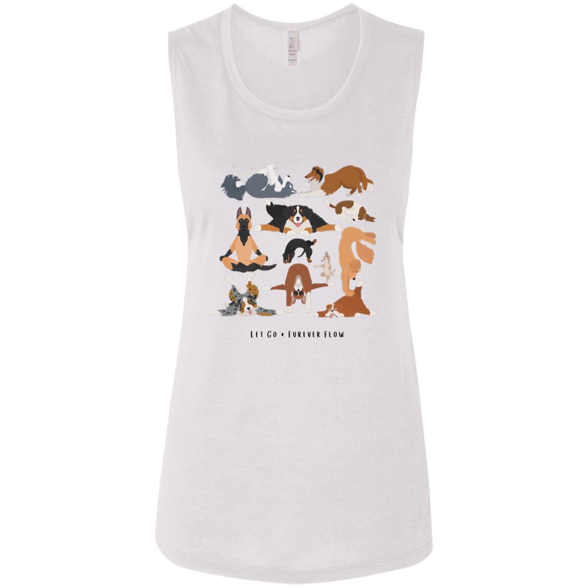 Furever Flow Ladies' Flowy Muscle Tank