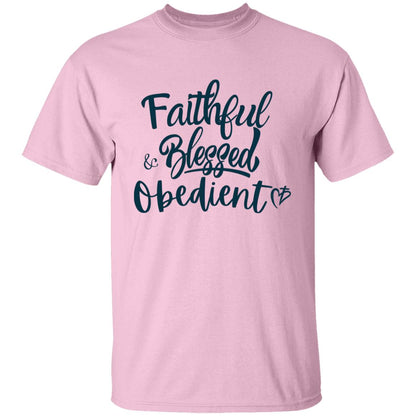 Faithful Blessed + Obedient Youth Tee