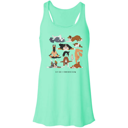 Furever Flow Flowy Racerback Tank