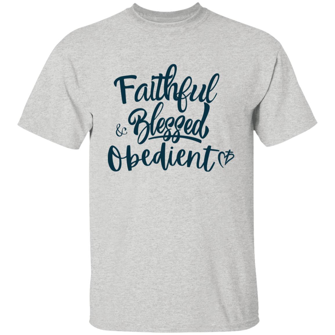 Faithful Blessed + Obedient Youth Tee