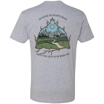 Bumpy Terrain Light Colored Tee