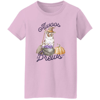 Awoos+Brews Ladies Fit Tee