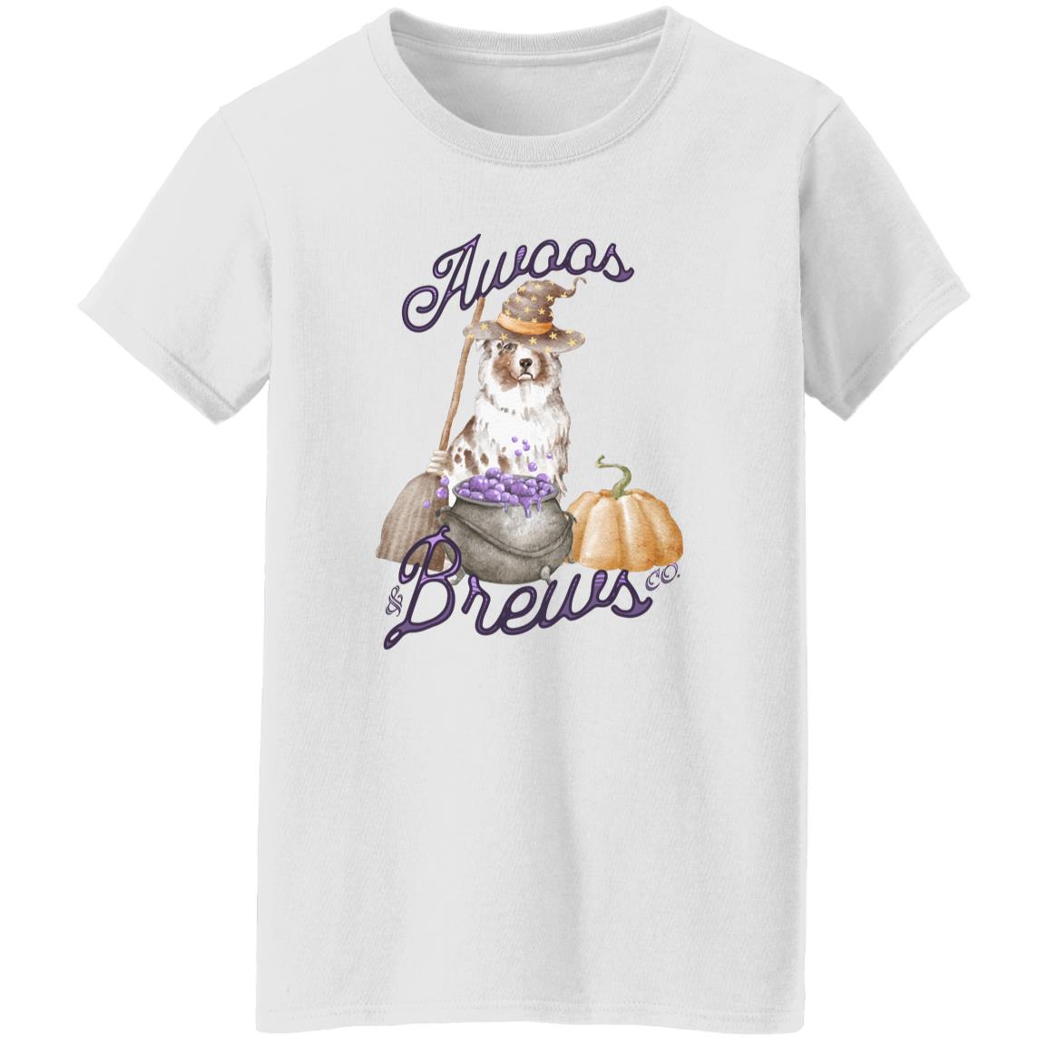 Awoos+Brews Ladies Fit Tee