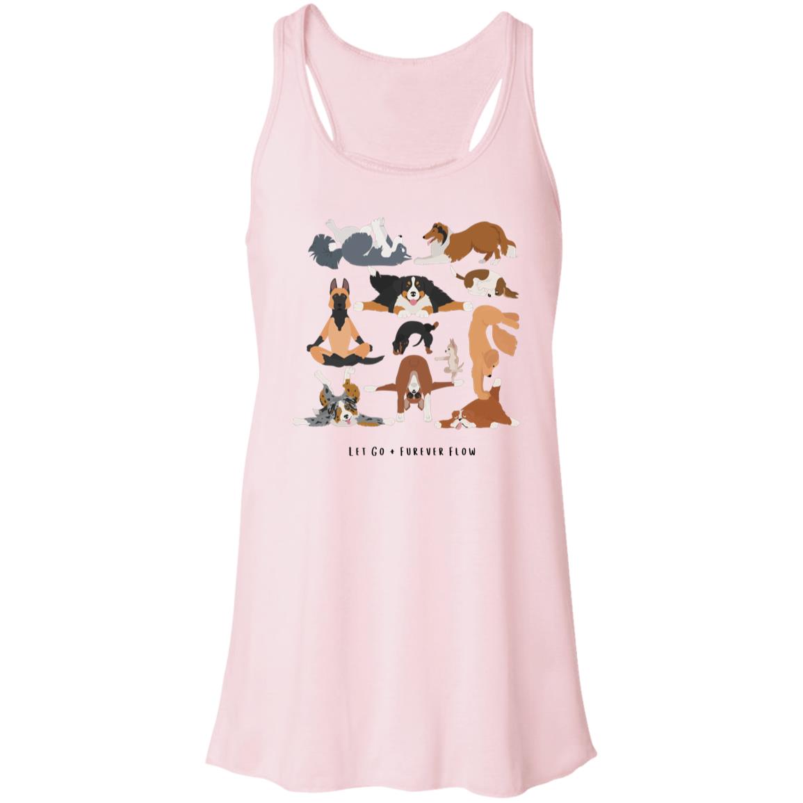 Furever Flow Flowy Racerback Tank