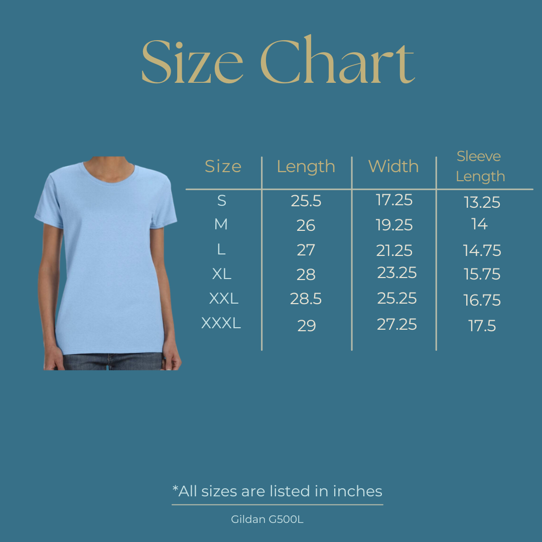 CND Gold+Teal Logo Ladies' Fit Tee