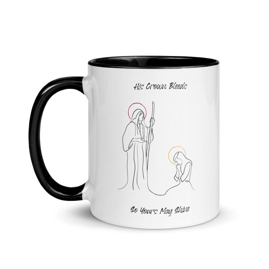 His Crown Bleeds Color Mug