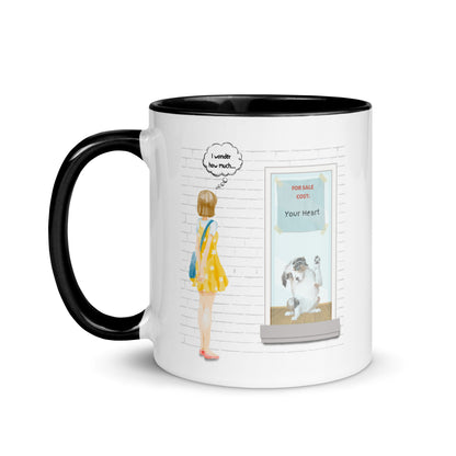 Dog in the Window Color Mug