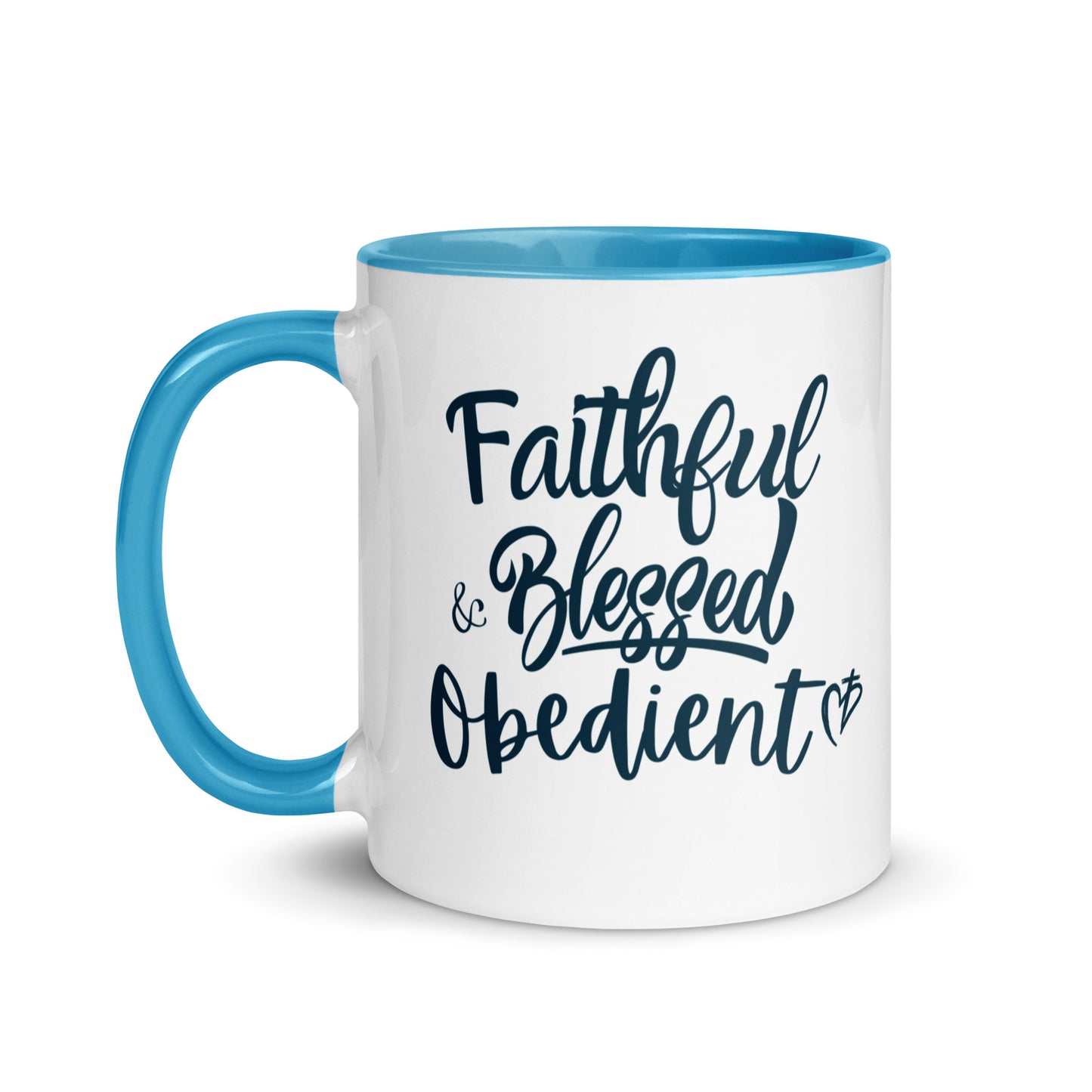 Faithful Blessed + Obedient Color Mug