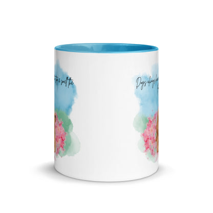 Smell The Flowers Color Mug