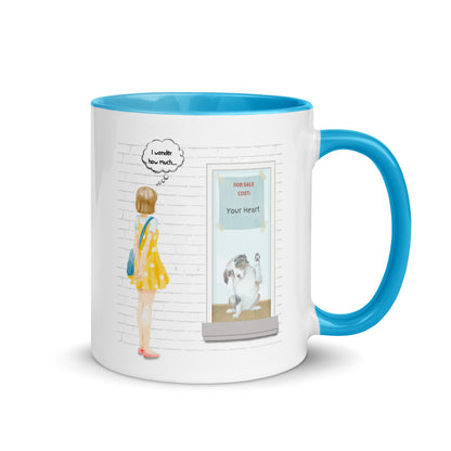 Dog in the Window Color Mug