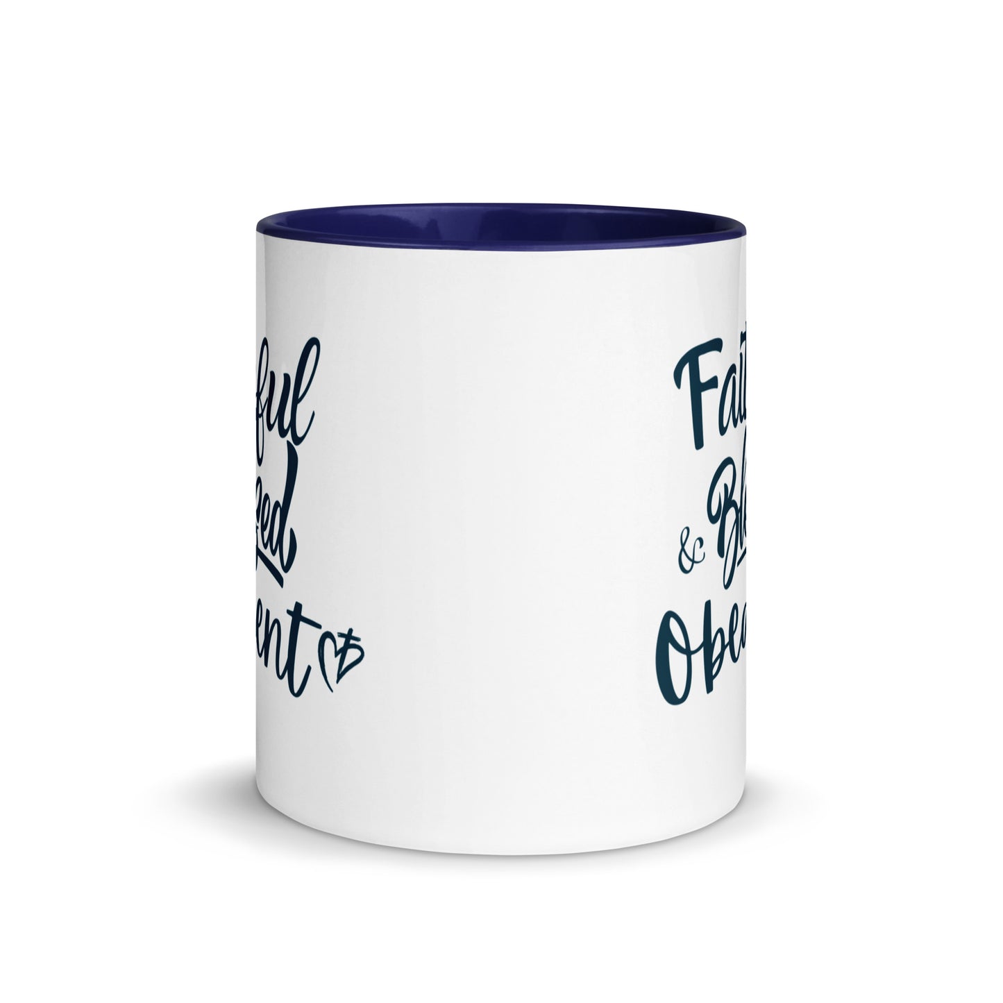 Faithful Blessed + Obedient Color Mug