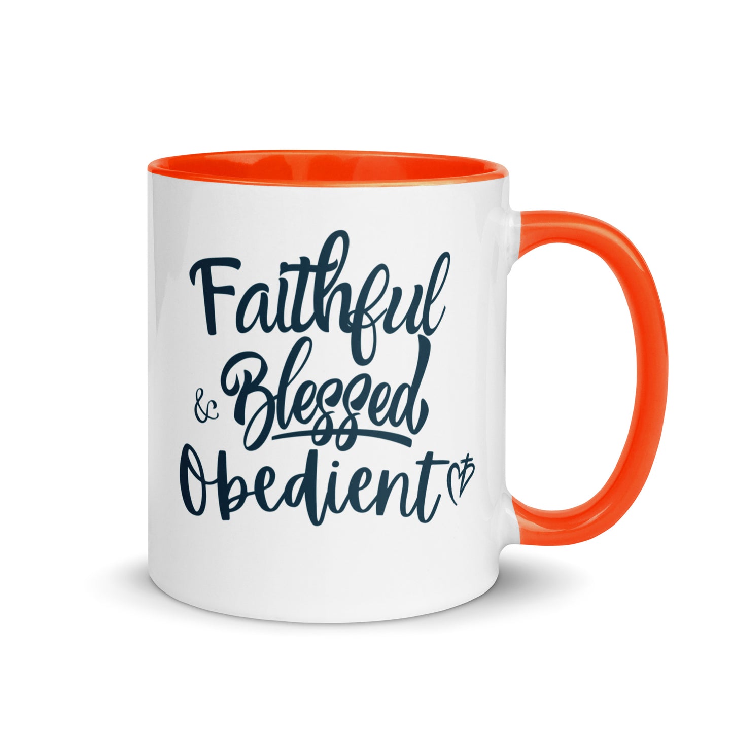 Faithful Blessed + Obedient Color Mug