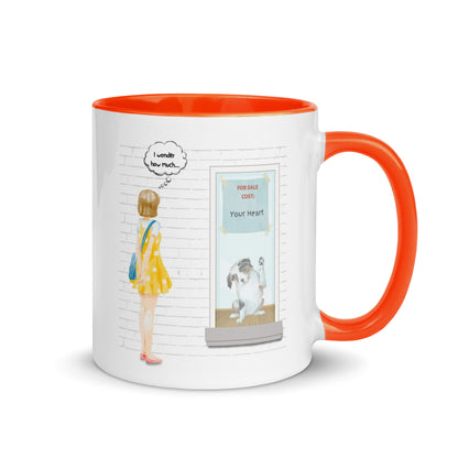 Dog in the Window Color Mug