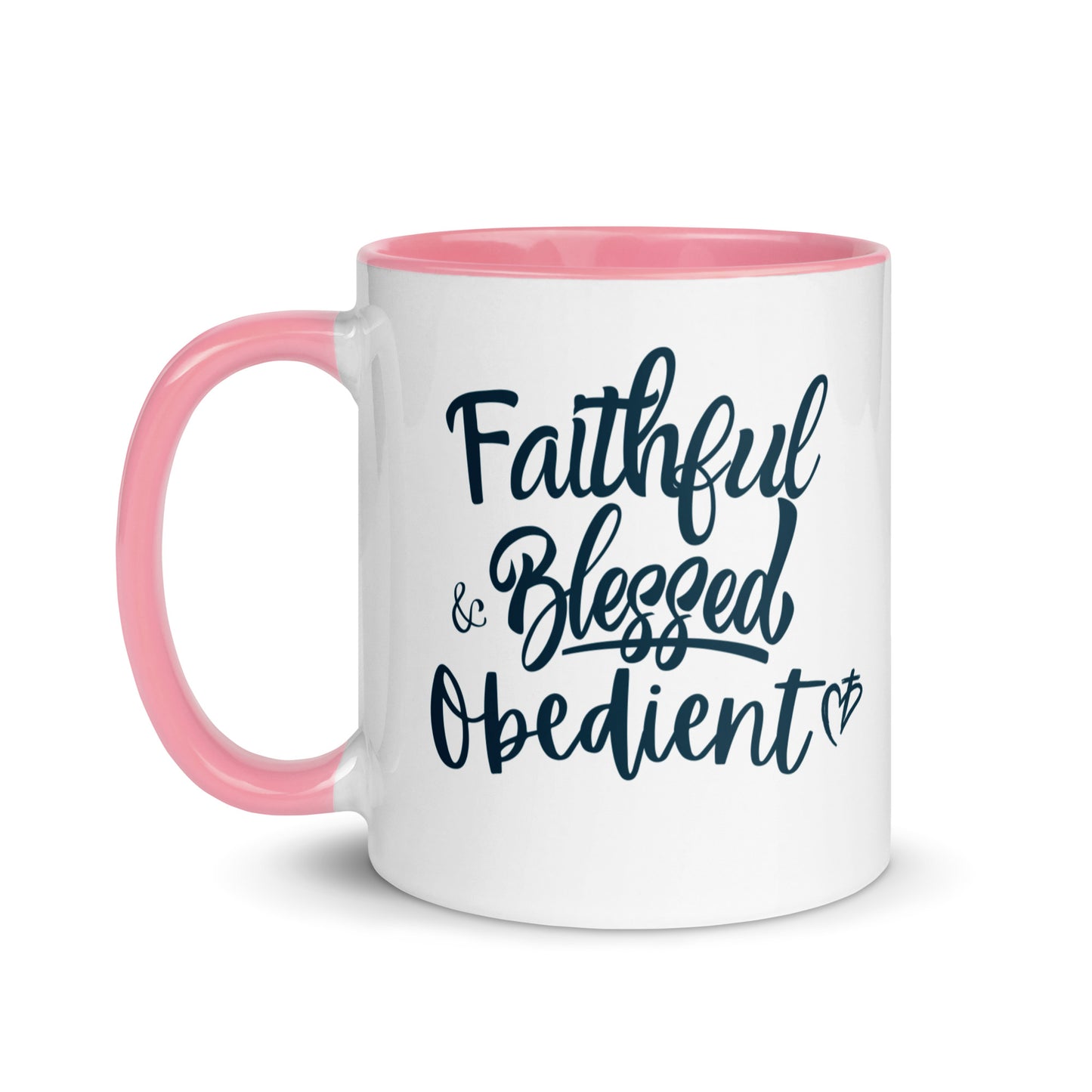 Faithful Blessed + Obedient Color Mug