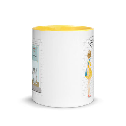 Dog in the Window Color Mug