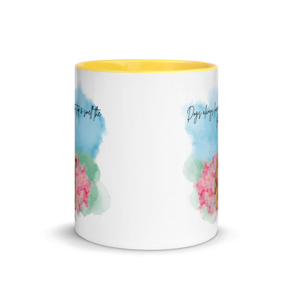 Smell The Flowers Color Mug