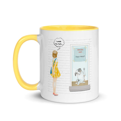 Dog in the Window Color Mug