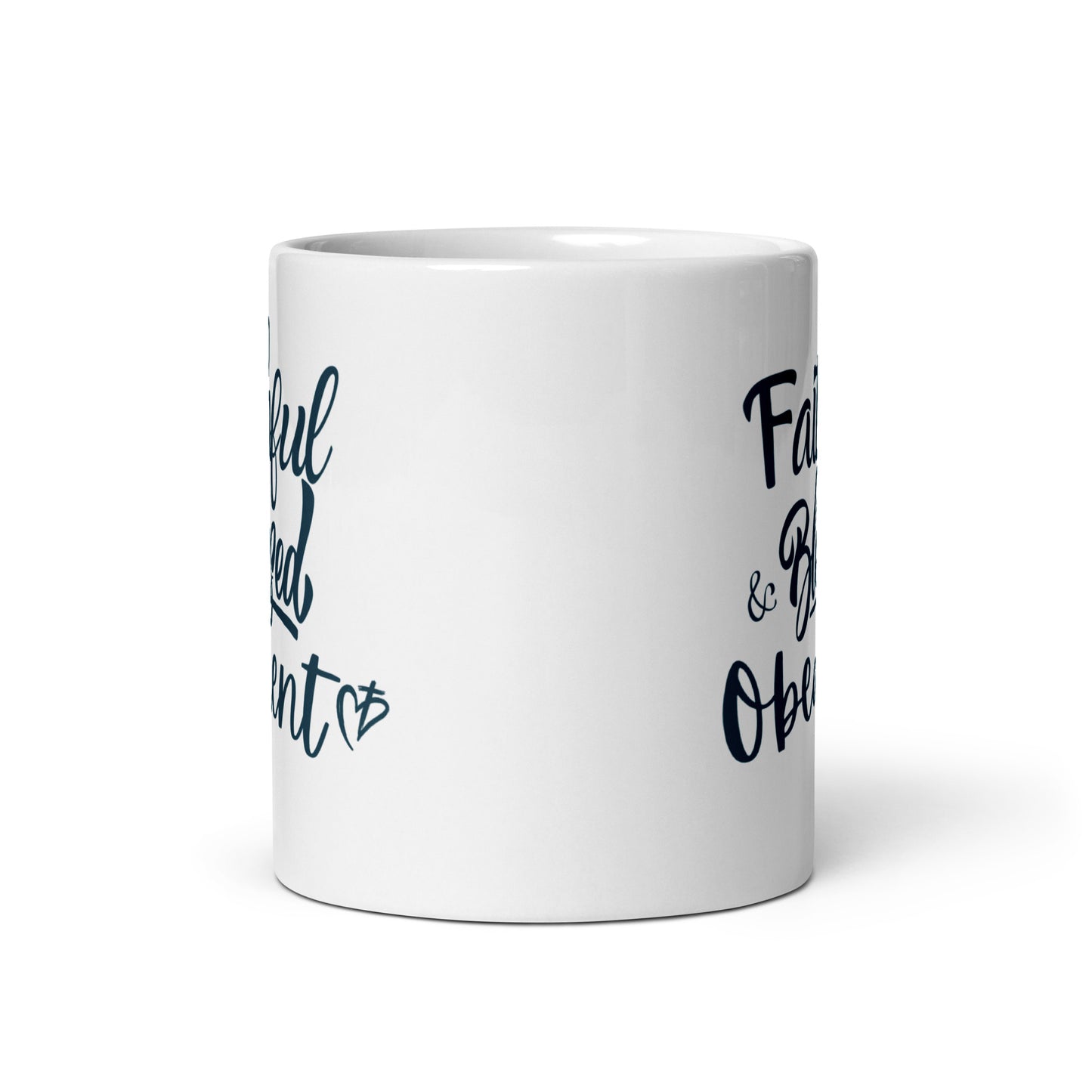 Faithful Blessed + Obedient Mug