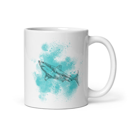 Watercolor Fish Mug