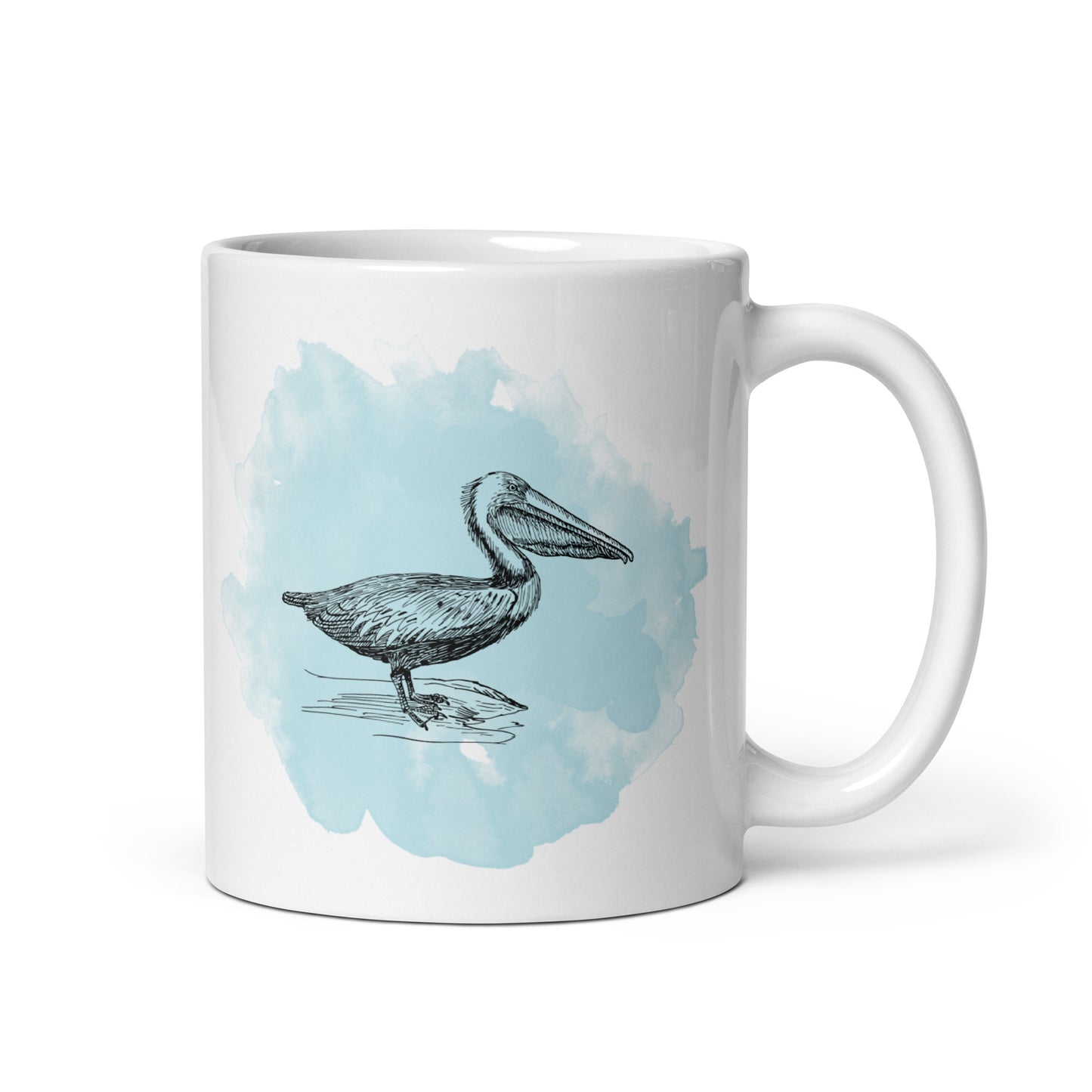 Watercolor Sea Birds Mug