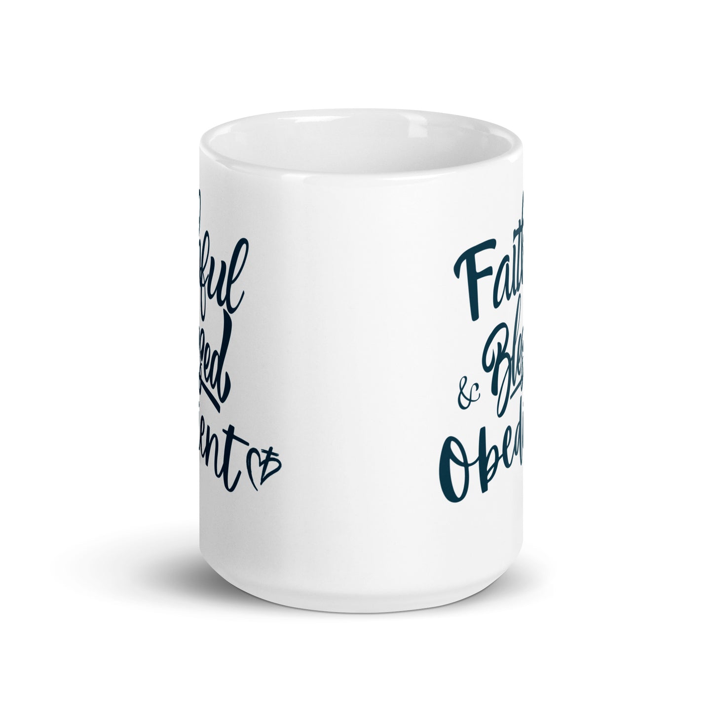 Faithful Blessed + Obedient Mug