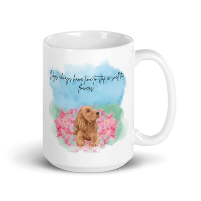 Smell The Flowers Mug