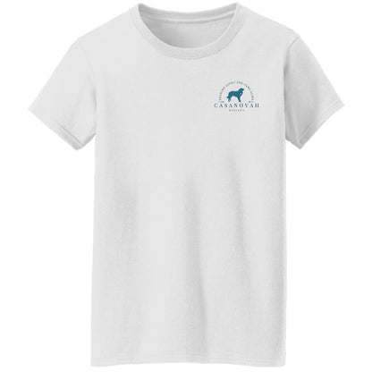 CND Small Teal+Blue Logo Ladies' Fit Tee