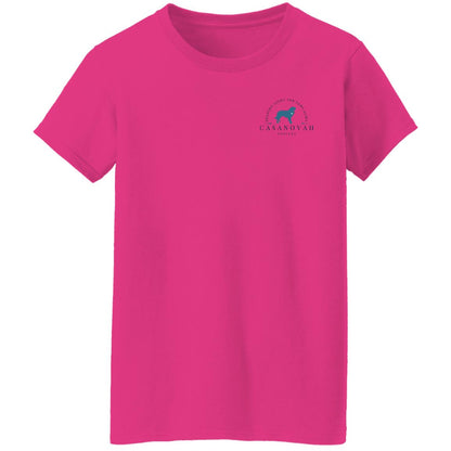 CND Small Teal+Blue Logo Ladies' Fit Tee