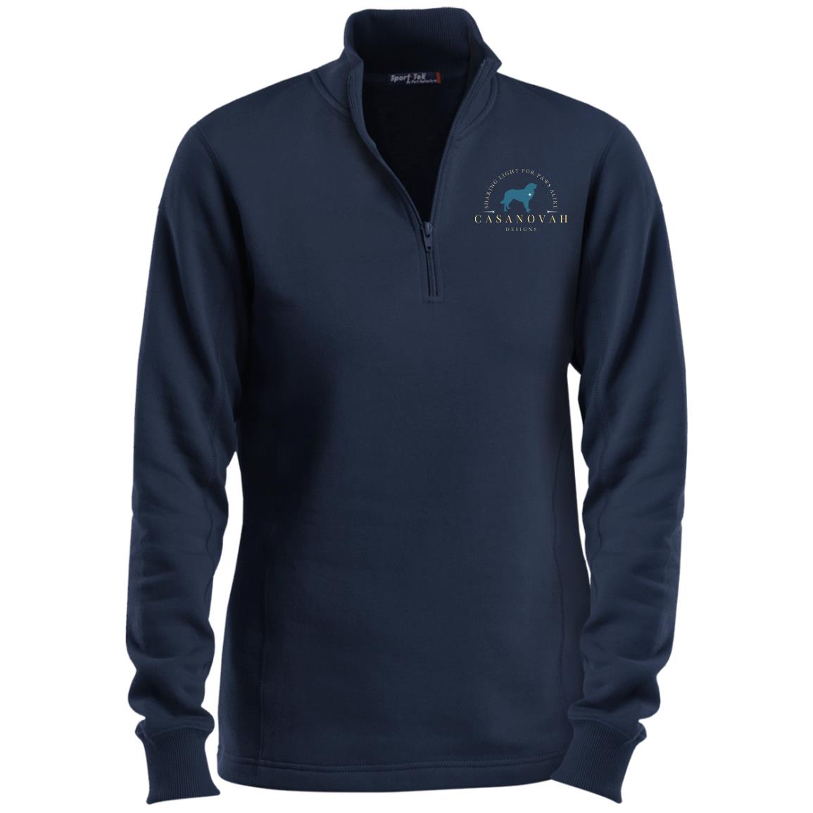 CND Ladies 1/4 Zip Pullover Sweatshirt