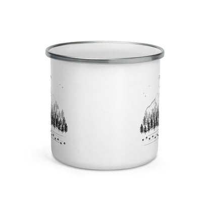 Starry Adventures Enamel Mug