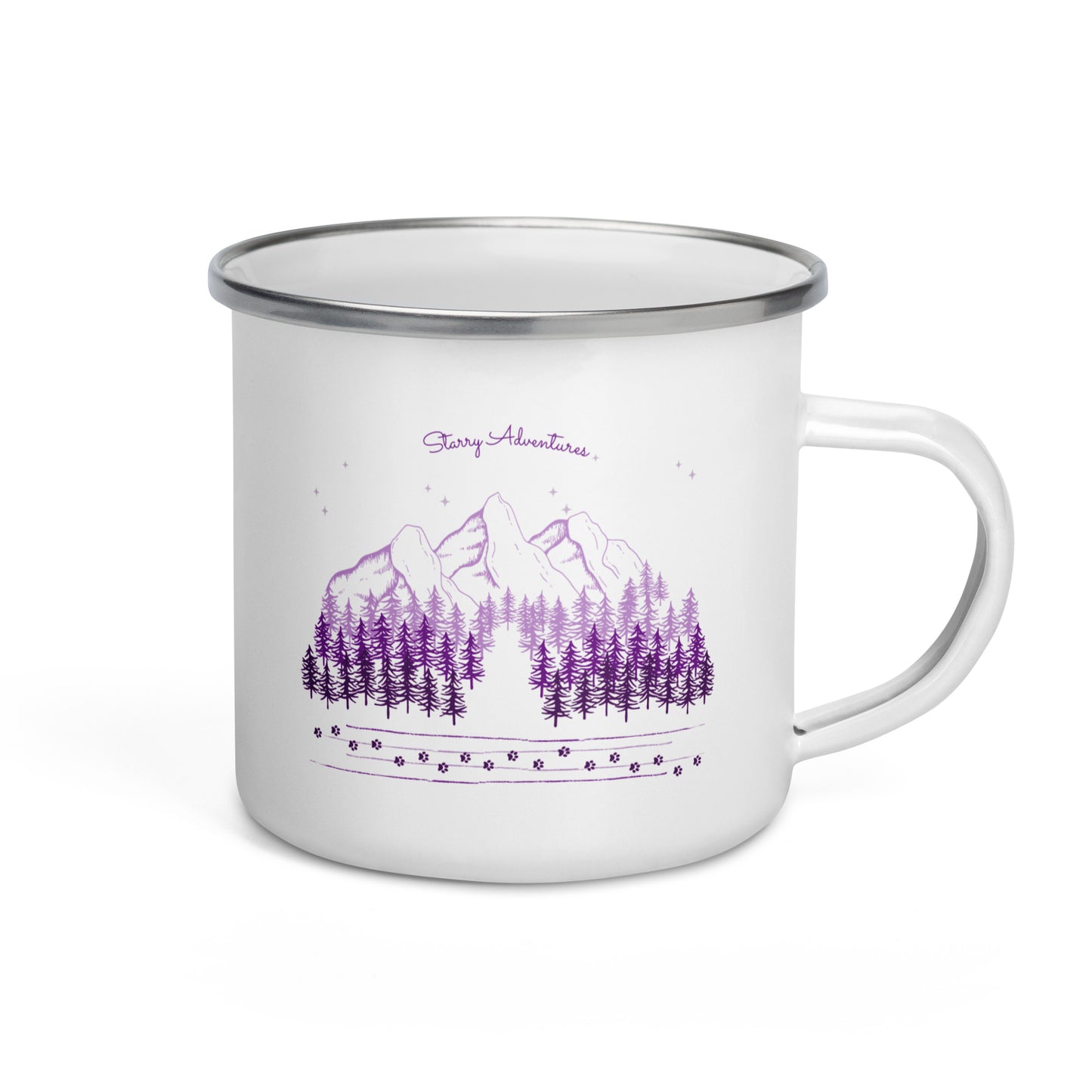 Starry Adventures Enamel Mug