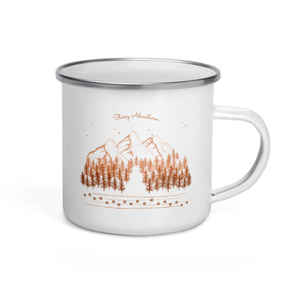 Starry Adventures Enamel Mug