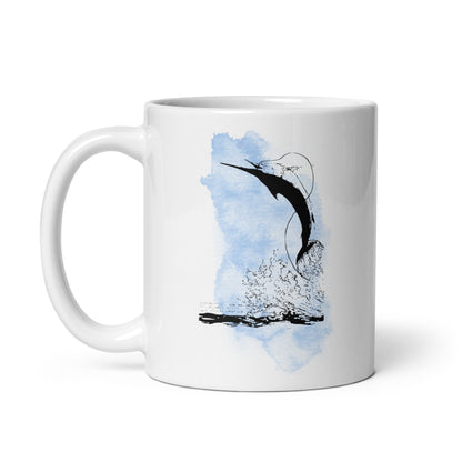 Watercolor Fish Mug