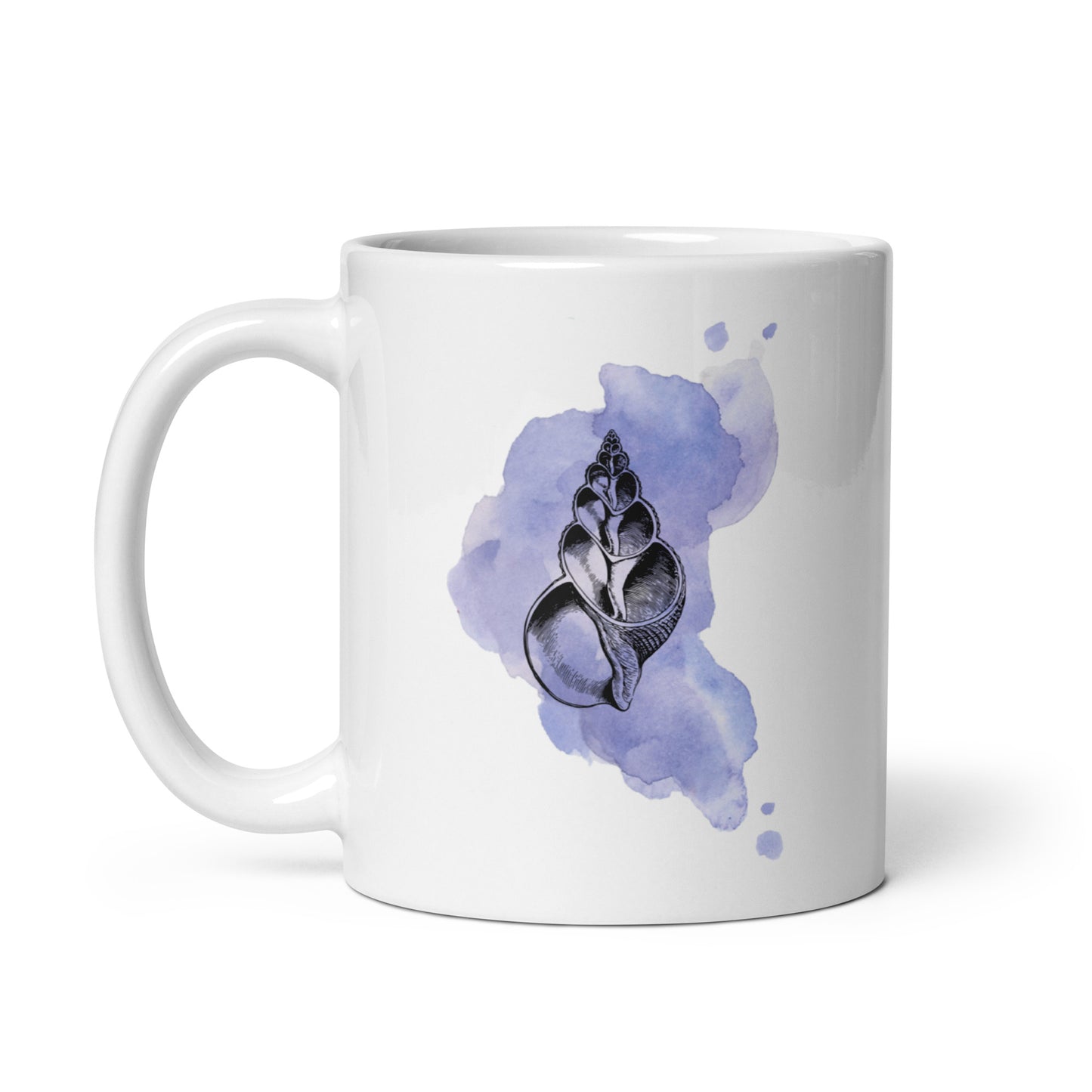 Watercolor Shells Mug