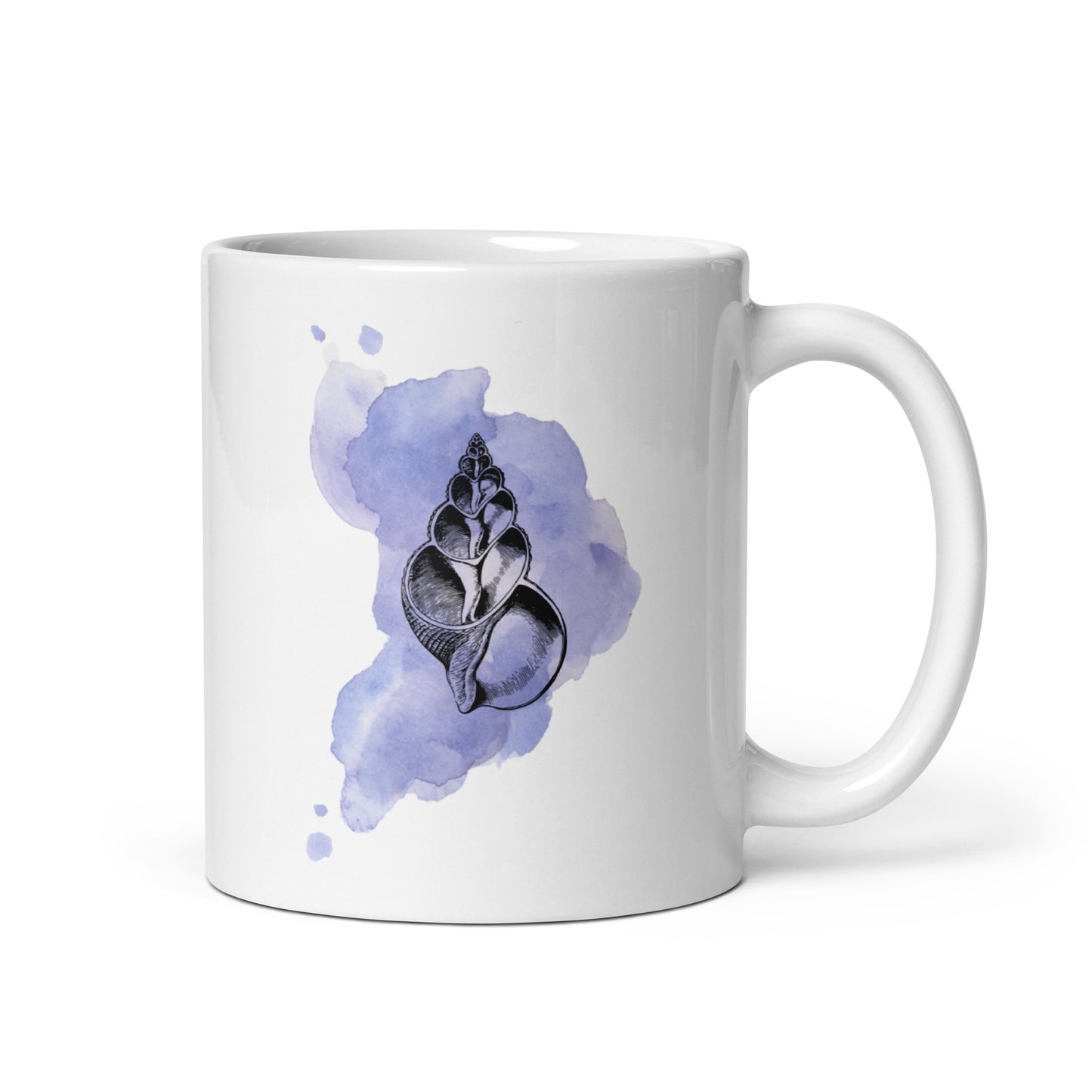 Watercolor Shells Mug