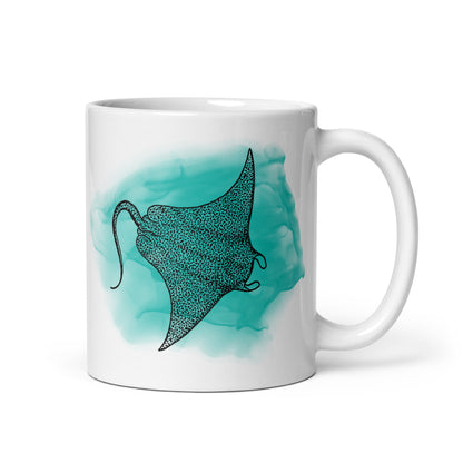 Watercolor Fish Mug