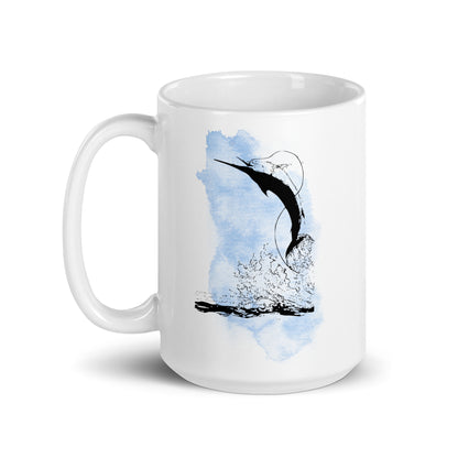 Watercolor Fish Mug