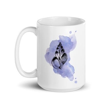 Watercolor Shells Mug