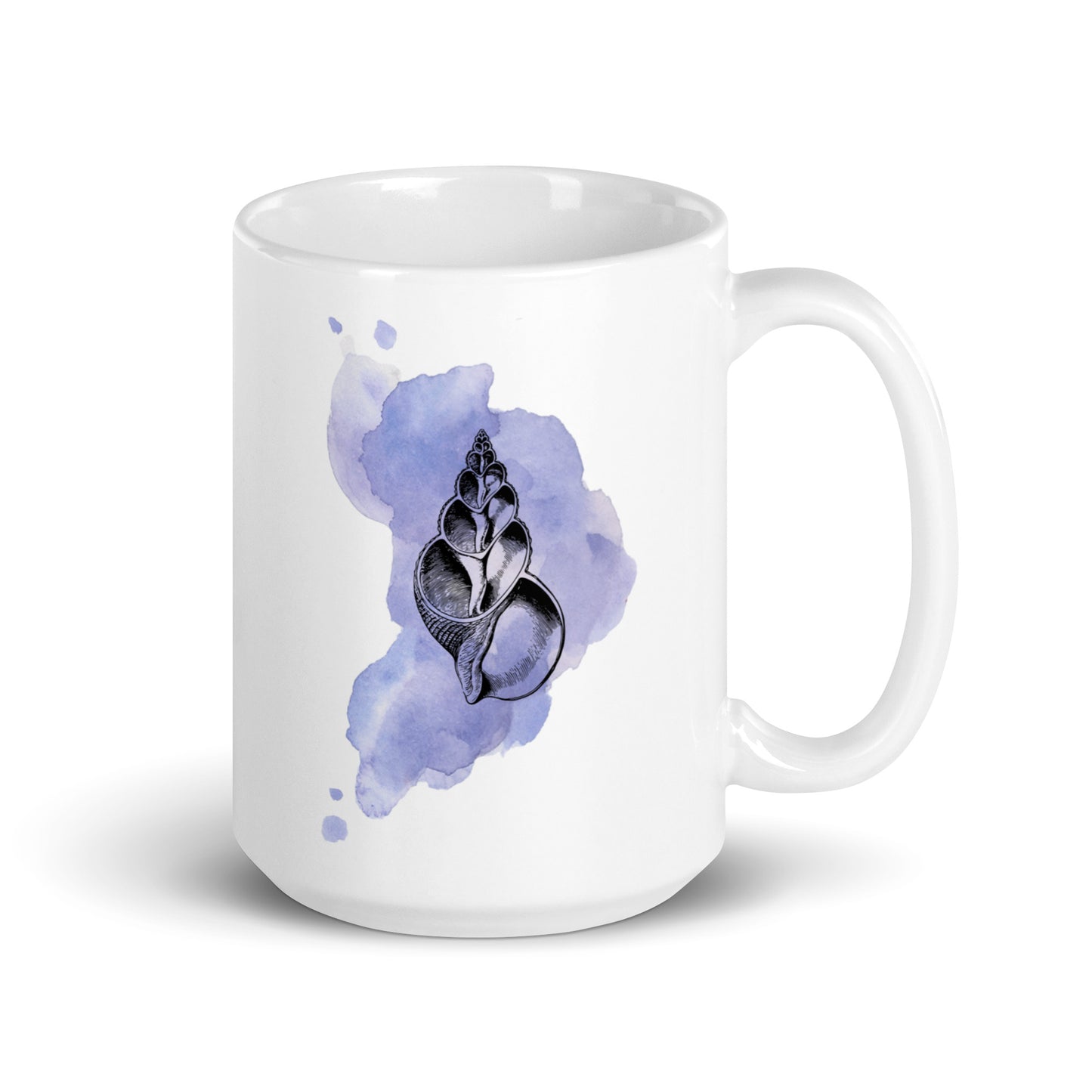 Watercolor Shells Mug